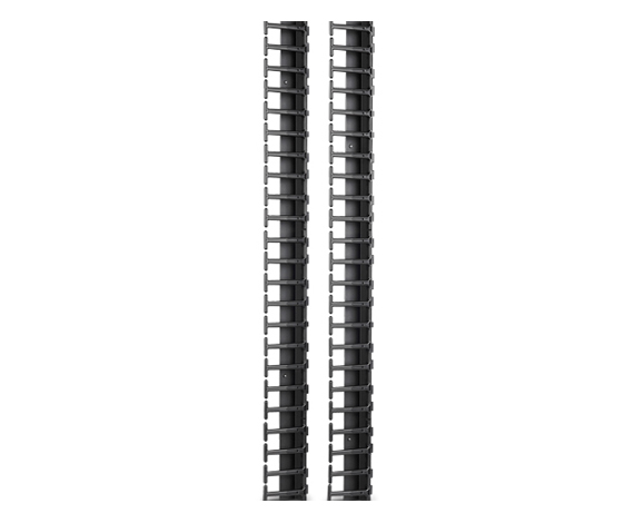Gerenciador vertical de cabeamento para invólucros NetShelter SX de 600mm de largura e 48 U (Quantidade: 2)